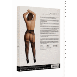 Completo reggicalze curvy a vita alta con cucitura posteriore, per forme sensuali – LIN - immagine 2