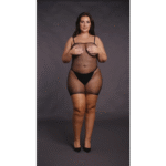 Babydoll a rete con spalline sottili per una seduzione curvy – OSX - immagine 6
