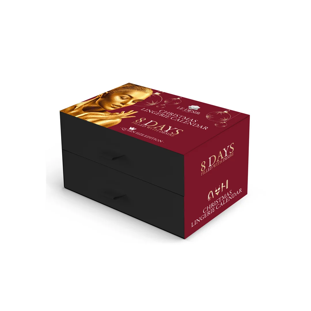 DESCAL002-5 Cofanetto regalo di lingerie sensuale con sorprese per taglie forti – Le Desir - immagine 1