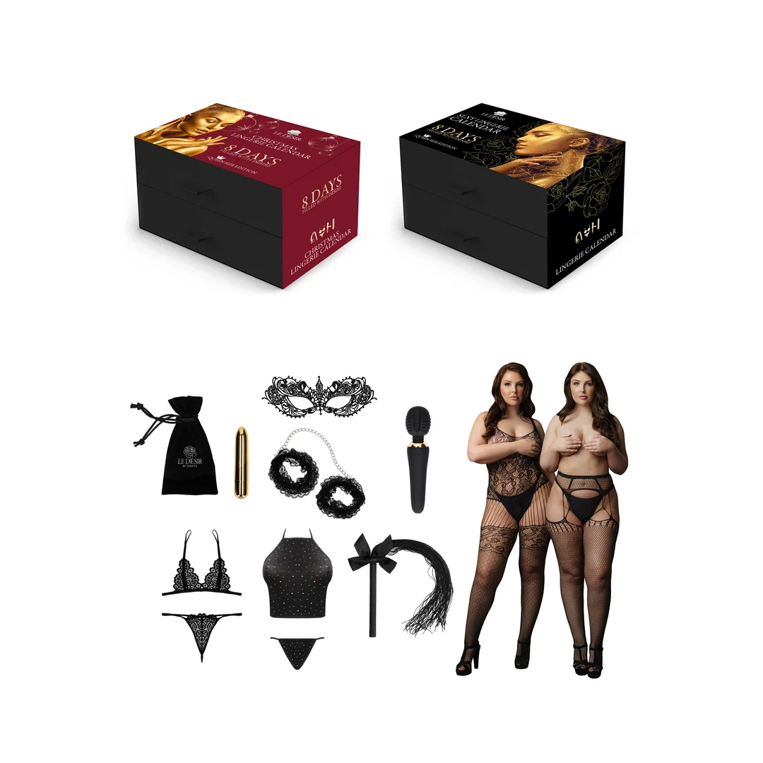 Cofanetto regalo di lingerie sensuale con sorprese per taglie forti – Le Desir - immagine 3