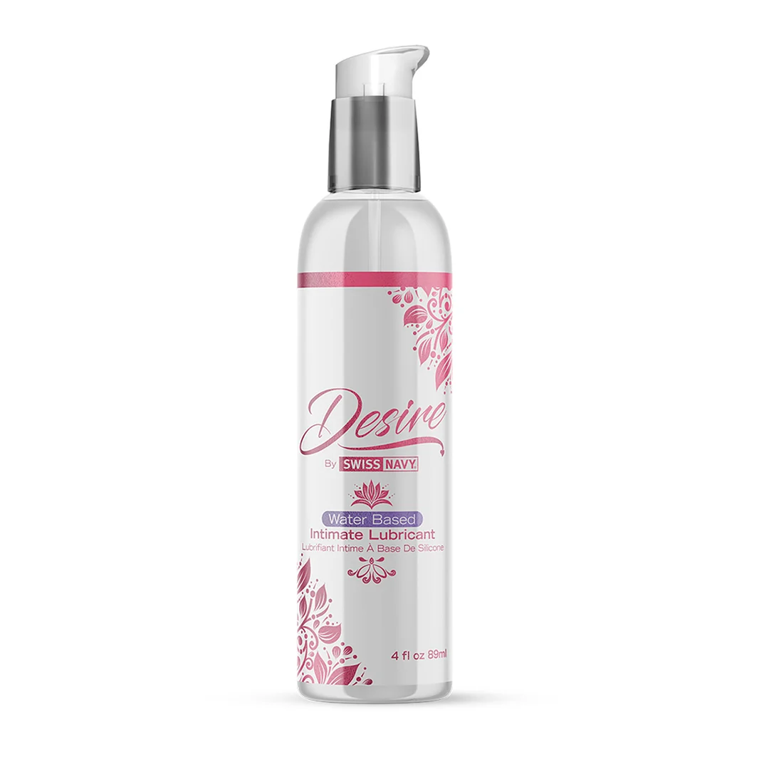 DESWB4 Lubrificante a base d’acqua, formula stay on, senza profumo e senza parabeni, insapore, 118 ml, Swiss Navy - immagine 1
