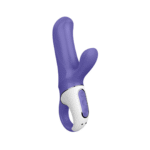 Satisfyer, viola, vibratore rabbit per stimolare contemporaneamente il punto G e il clitoride - immagine 7
