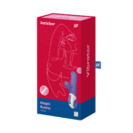 Satisfyer, viola, vibratore rabbit per stimolare contemporaneamente il punto G e il clitoride - immagine 2