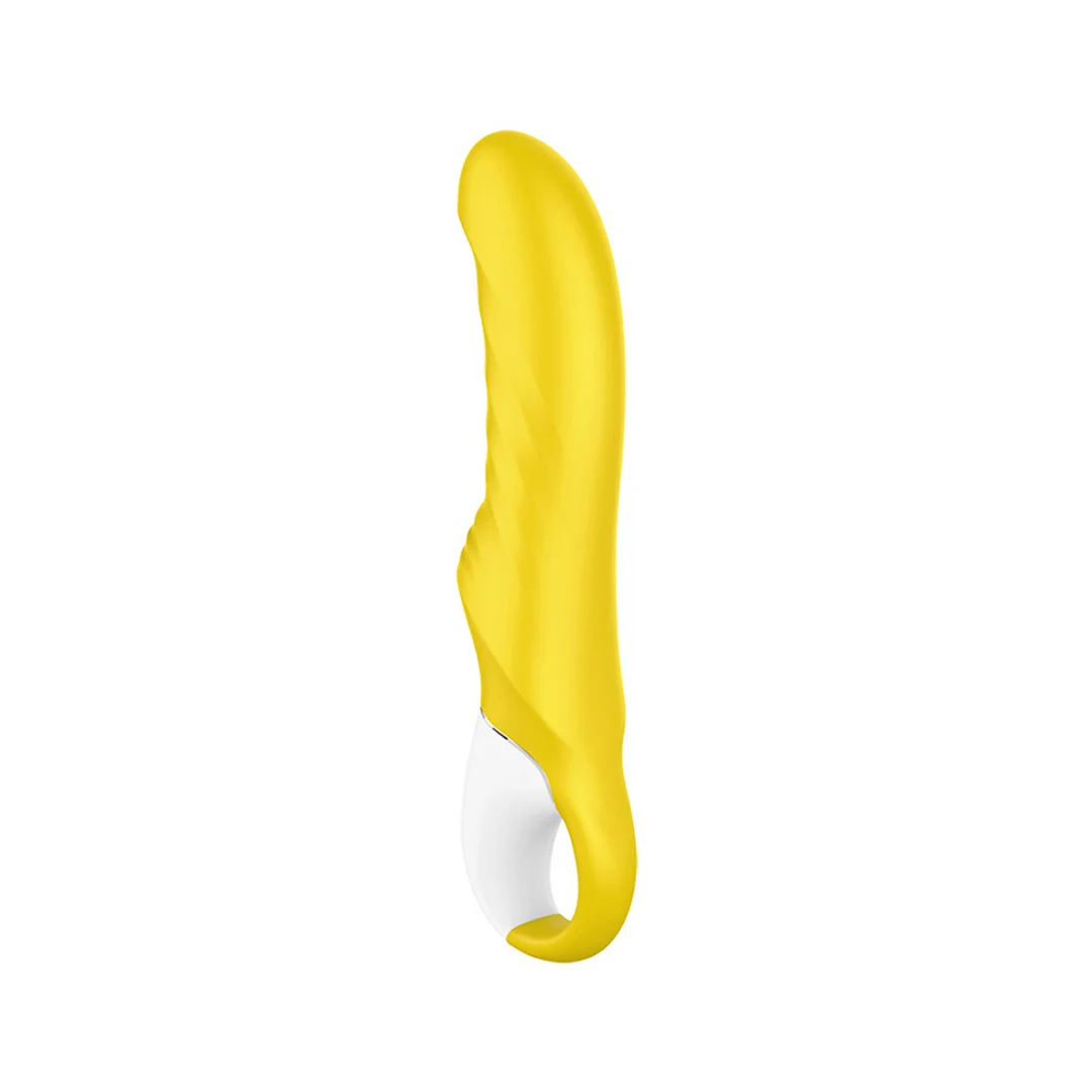 Vibratore per il clitoride Satisfyer dal design curvo – Yummy Sunshine - immagine 2