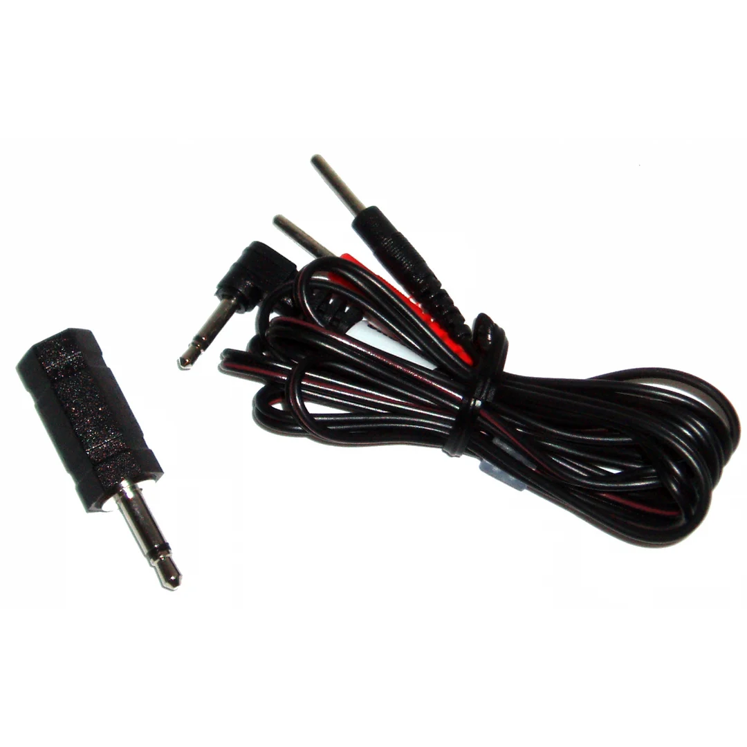 Set di cavi adattatori jack ElectraStim da 3,5 mm e 2,5 mm - immagine 2