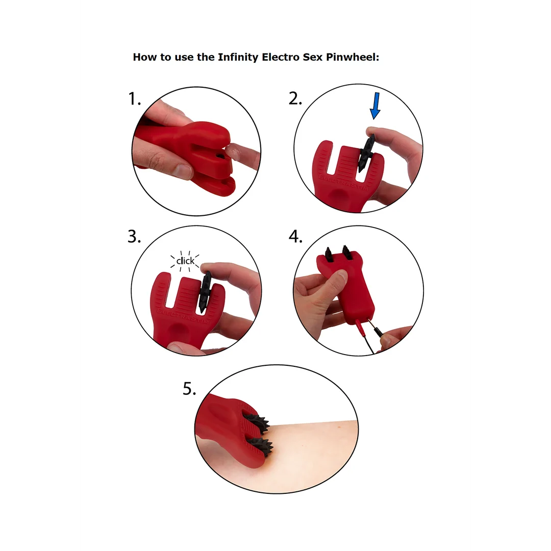Pinwheel BDSM con stimolazione controllata, Fusion Pinwheel in silicone - immagine 4