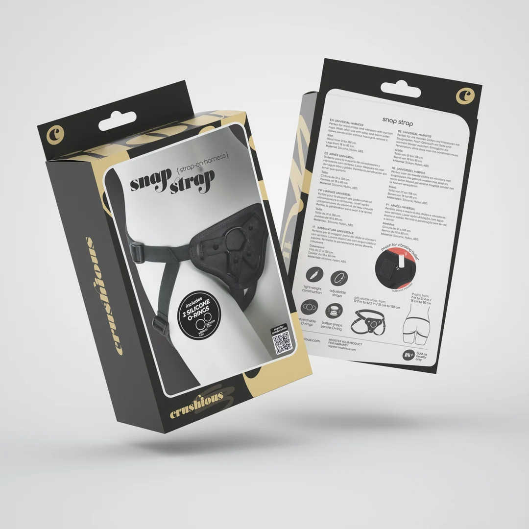 Imbracatura per strap on Crushious Snap Strap - immagine 1