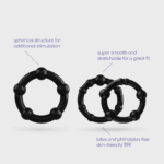 Set di cockring Crushious Triple Bead - immagine 5