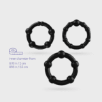 Set di cockring Crushious Triple Bead - immagine 6