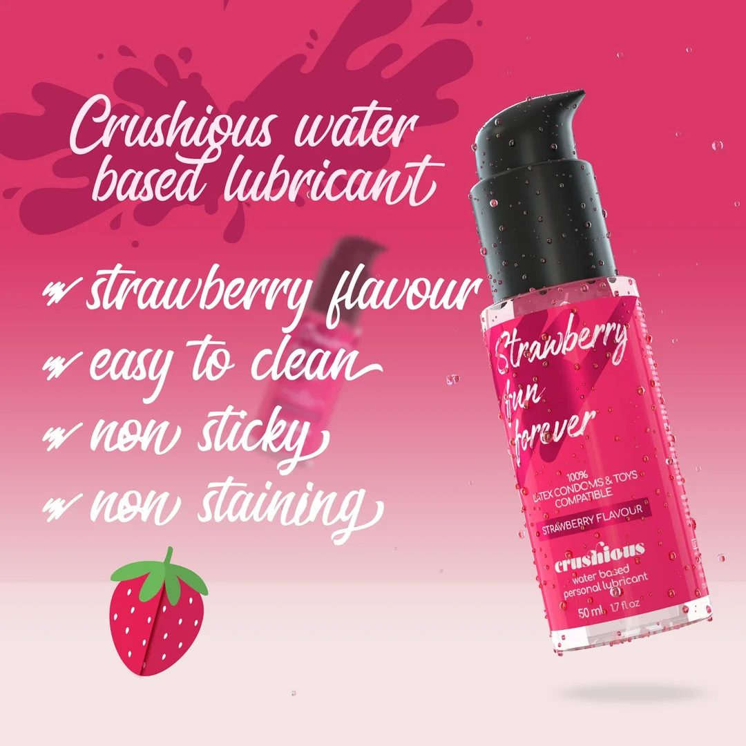 Crushious lubrificante al gusto di fragola - immagine 2