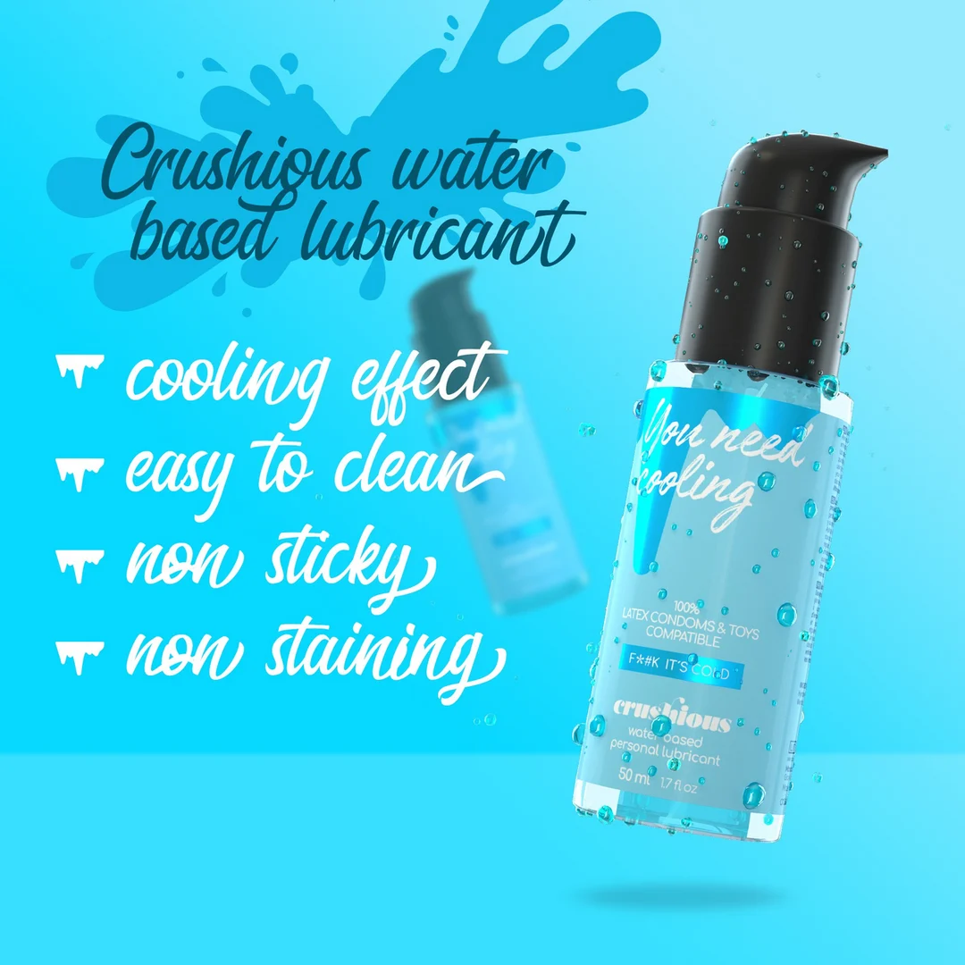 Crushious lubrificante rinfrescante a base d’acqua, 50 ml - immagine 2