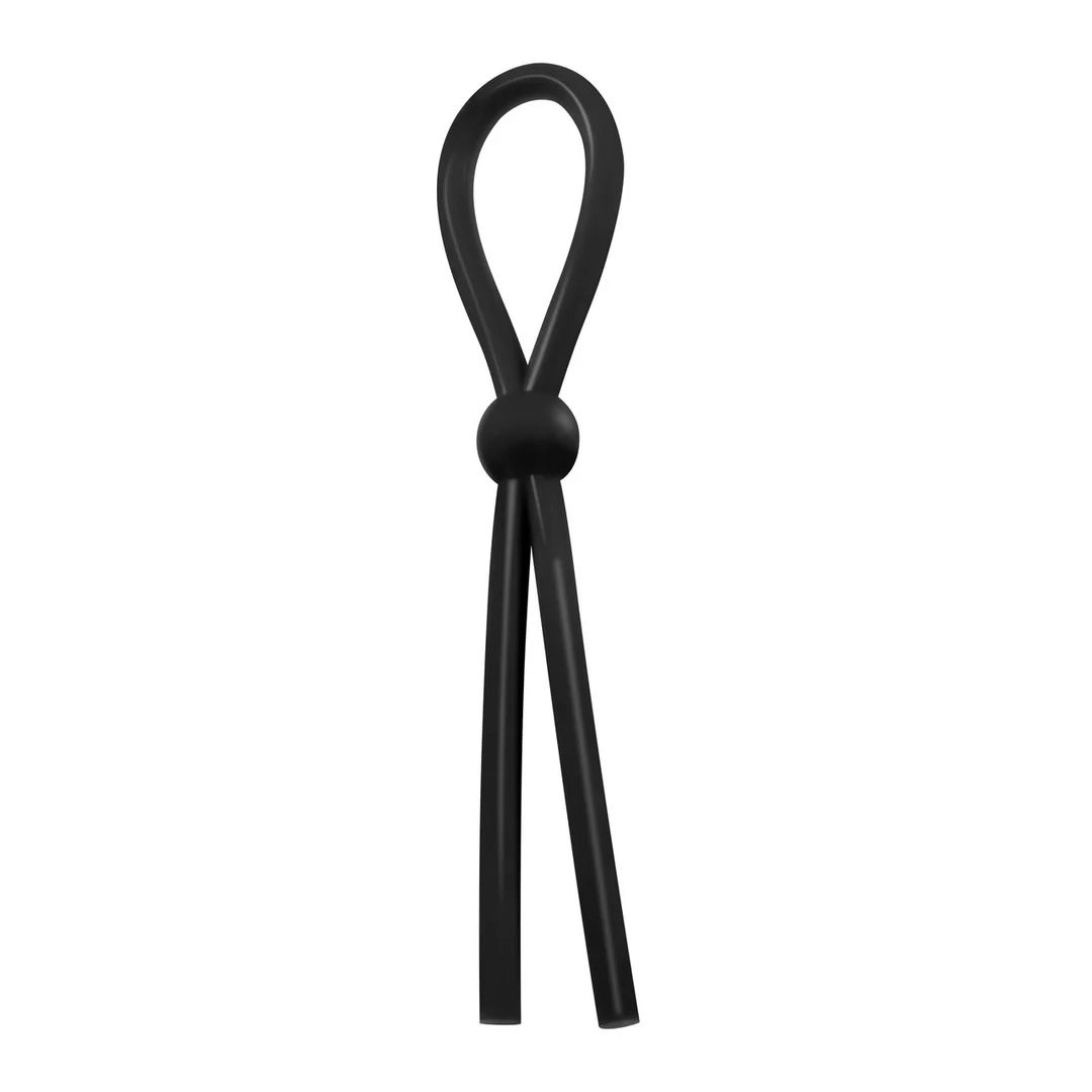 Set di anelli per il pene in silicone Daltons nero - immagine 3