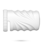 Masturbatore di allenamento Crushious Nautilus con bullet rimovibile - immagine 4