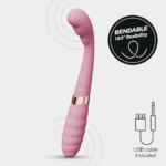 Crushious Pixie vibratore doppio flessibile rosa - immagine 5
