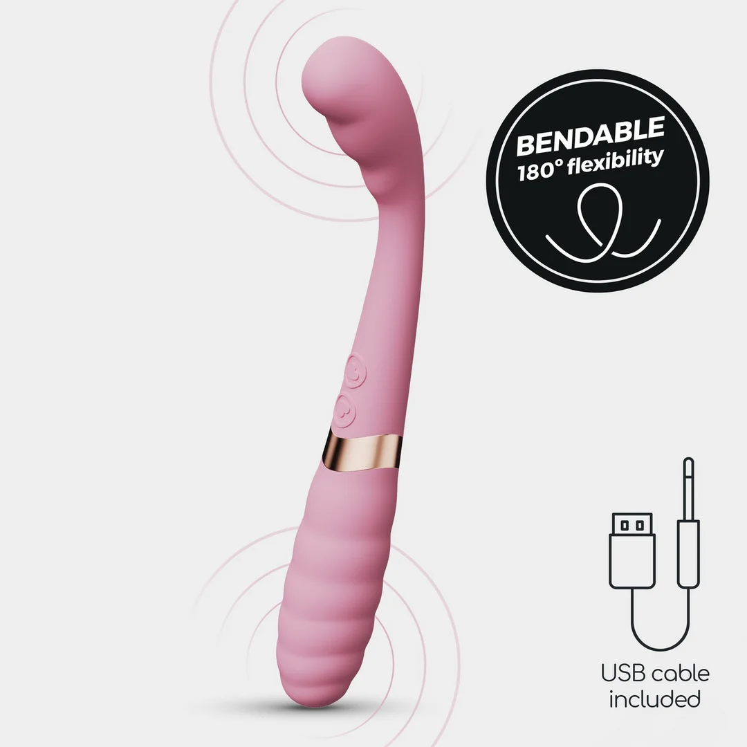 Crushious Pixie vibratore doppio flessibile rosa - immagine 5