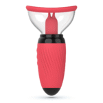 Pompa vibrante e aspirante per vulva Crushious Scarlet - immagine 2