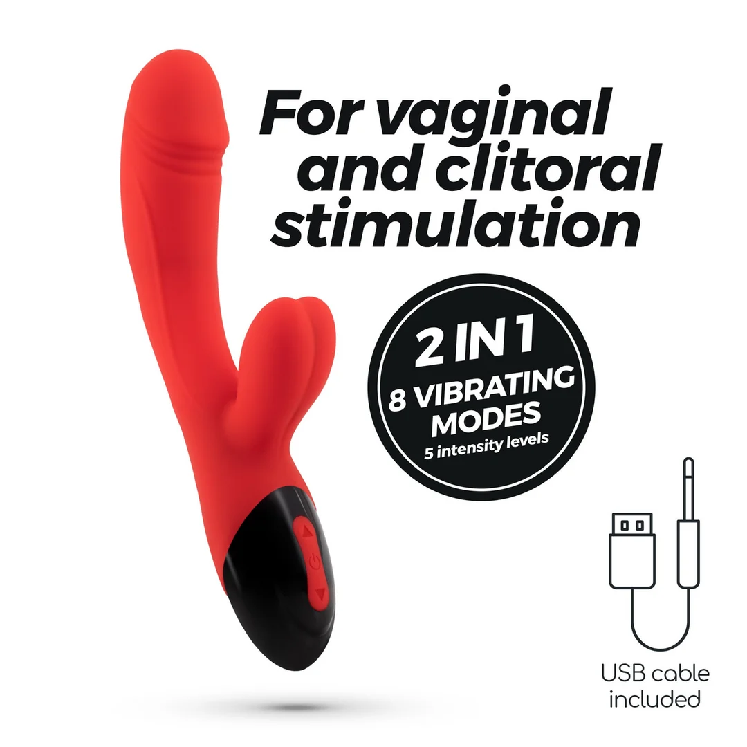 Vibratore rabbit Crushious Dare Dong - immagine 6