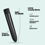 Vibratore Crushious Classic Vibe rosso - immagine 10