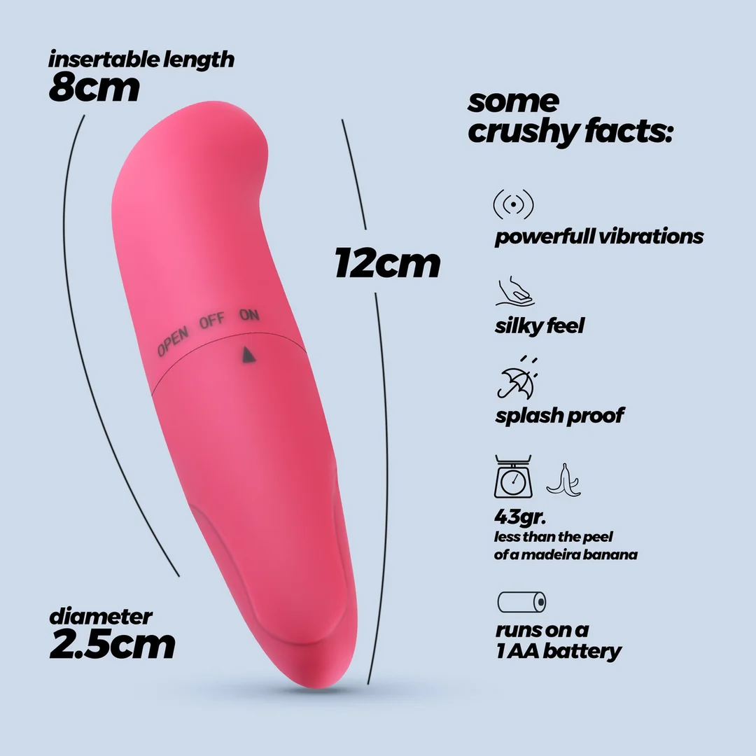 Crushious G Finder mini massaggiatore rosa - immagine 5
