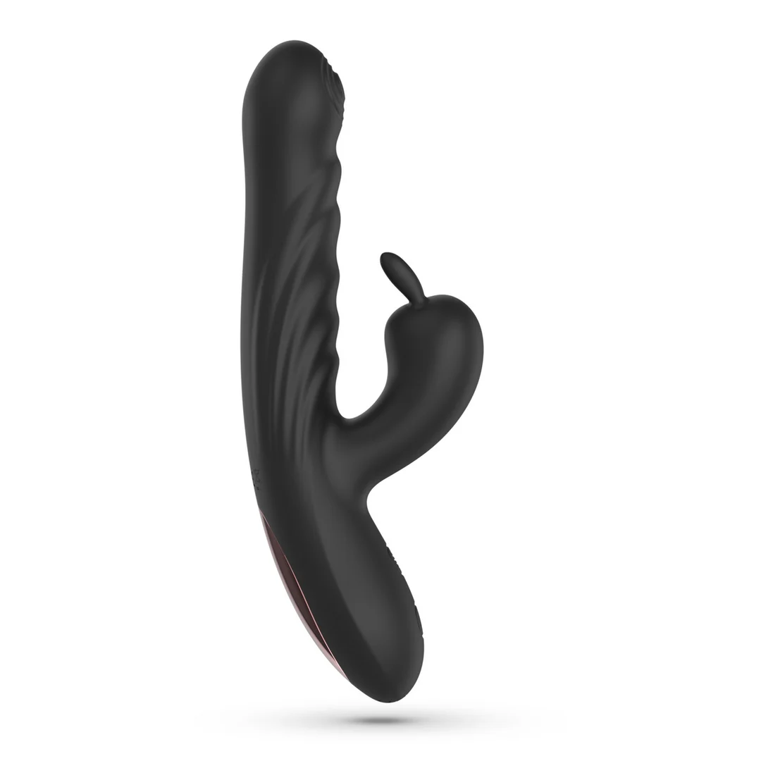 Vibratore a coniglio Crushious Lapin con movimento di spinta - immagine 3