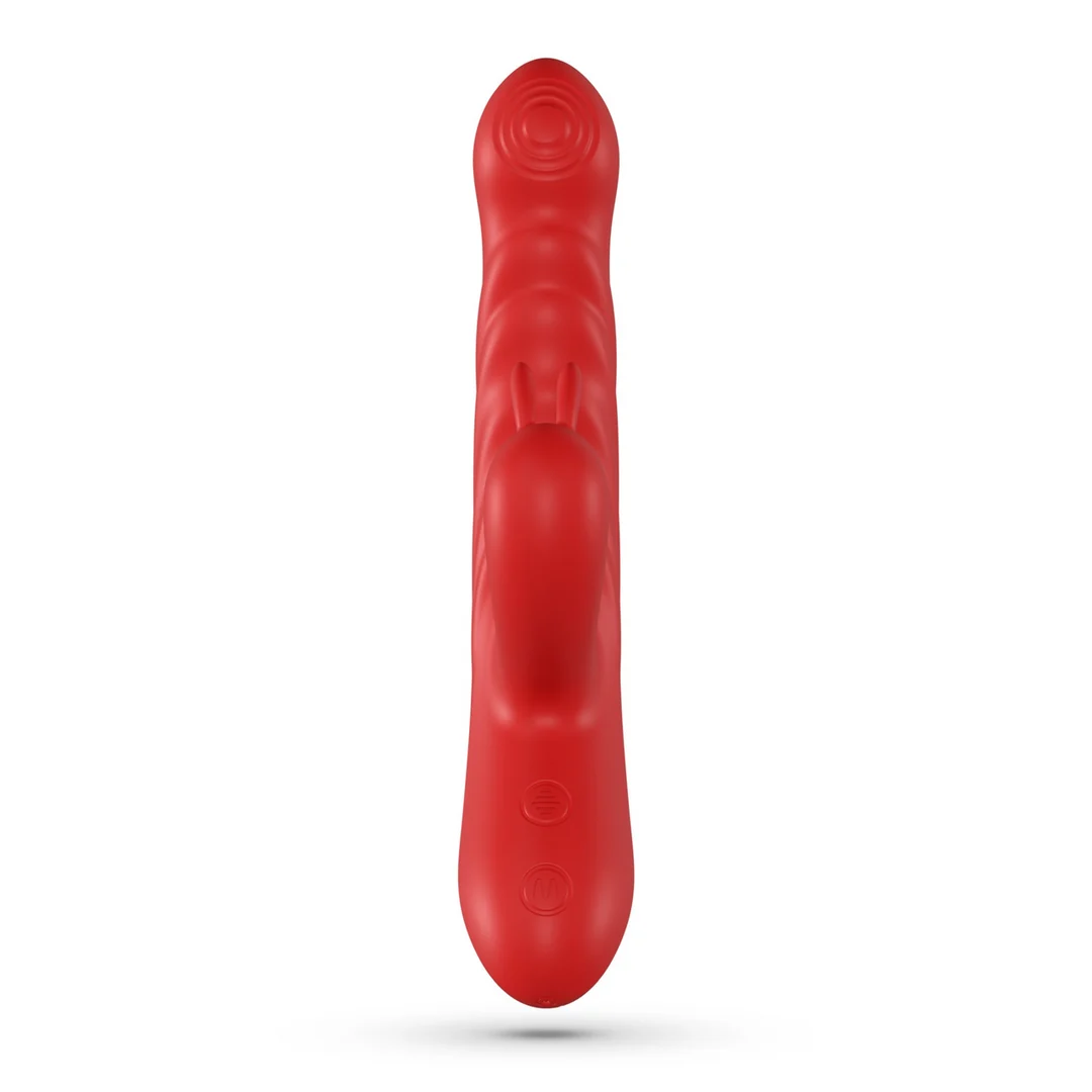 Vibratore a coniglio Crushious Lapin con movimento di spinta - immagine 9