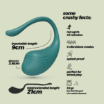Uovo vibrante Crushious Tamago ricaricabile - immagine 24