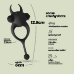 Anello fallico vibrante Crushious Daemon - immagine 5