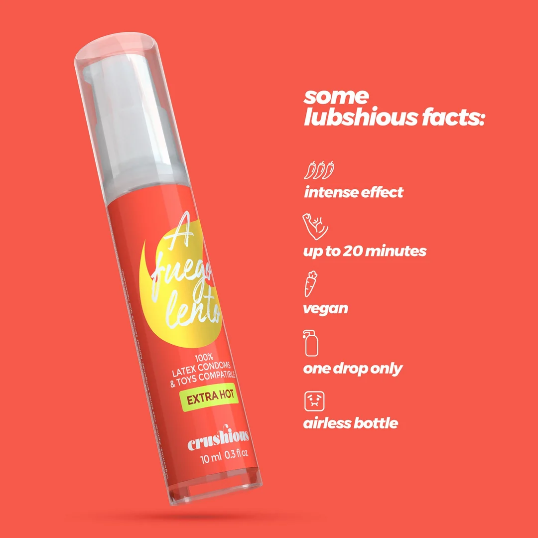 A Fuego Lento gel lubrificante riscaldante 10 ml - immagine 4