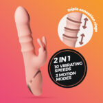 Vibratore rabbit con anelli Crushious Ringlord - immagine 5