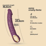 Vibratore flessibile Crushious Magnus Bend - immagine 17