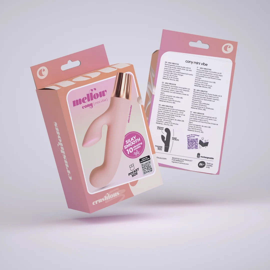 Crushious Mellow Cony mini konijn vibrator