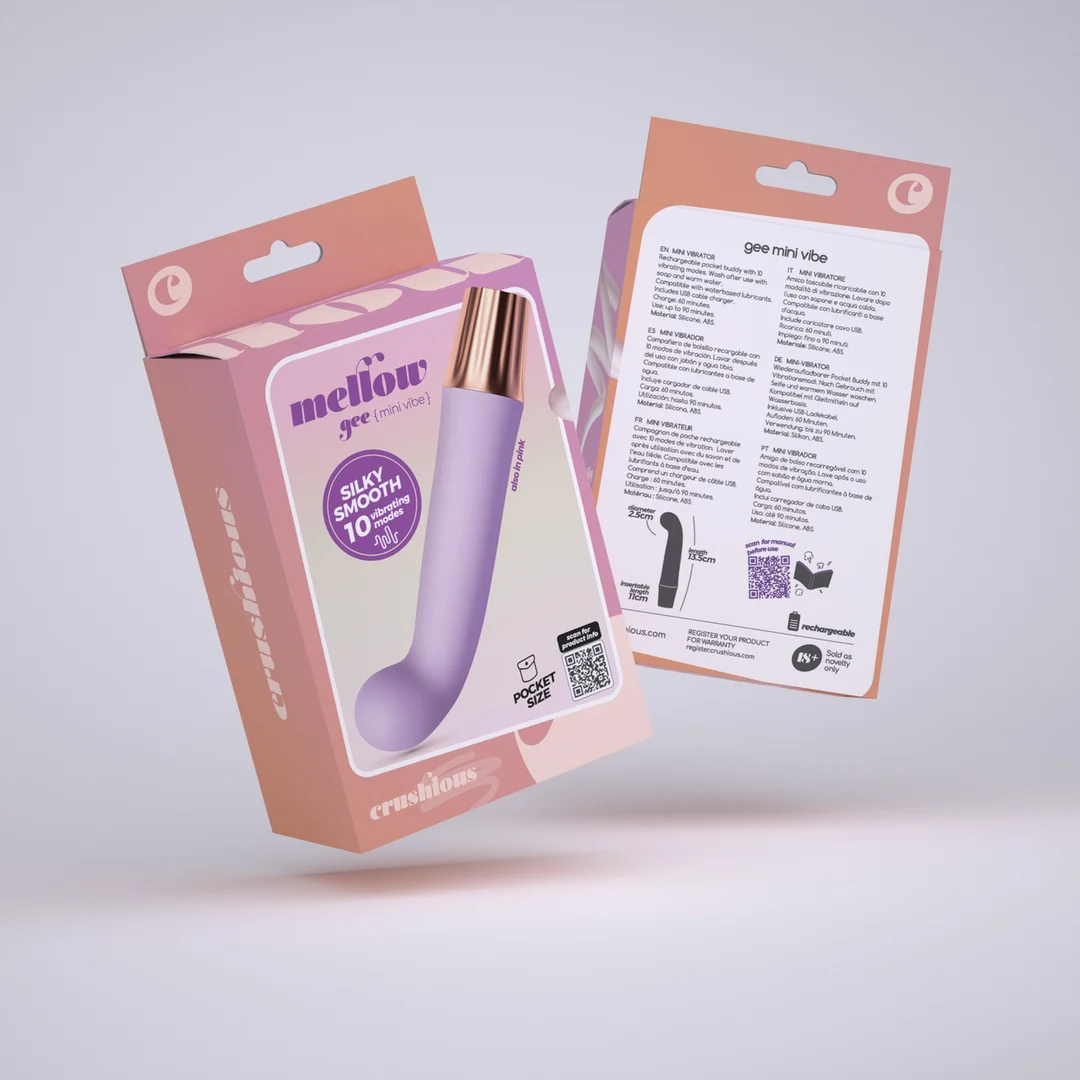 Crushious Mellow Gee mini vibratore per il punto G - immagine 7