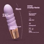 Mini vibratore Crushious Mellow Bubbles rosa - immagine 11