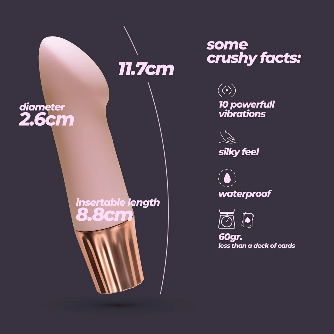 Vibratore mini per il punto G Crushious Mellow Angler - immagine 5