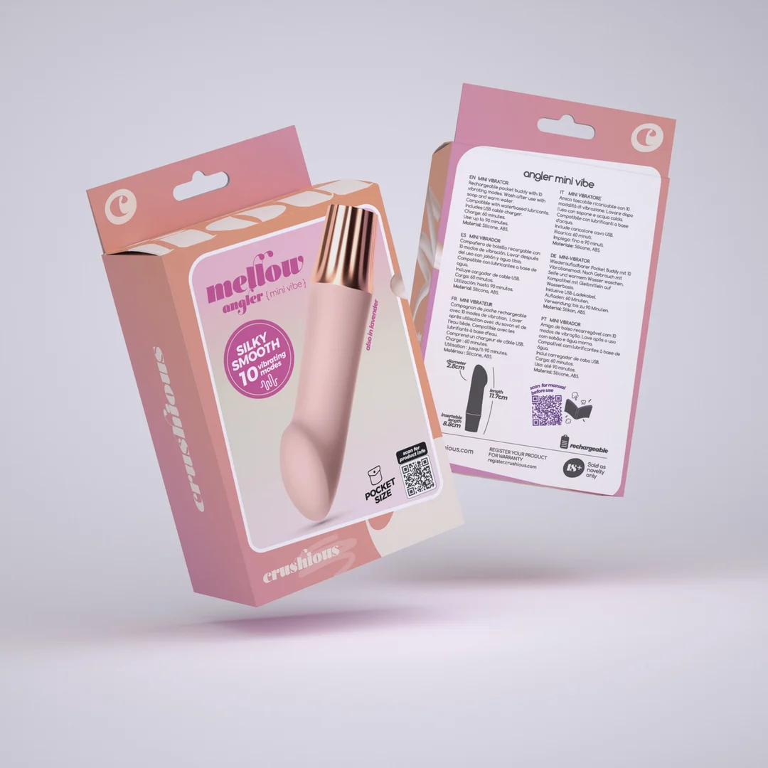 Crushious Mellow Angler mini G spot vibrator