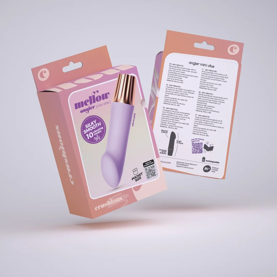 Vibratore mini per il punto G Crushious Mellow Angler - immagine 7