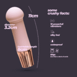 Vibratore mini wand Crushious Mellow Puff - immagine 3