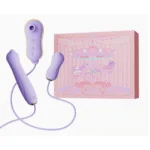 Vibratore con funzione di suzione e accessori Zalo Unicorn