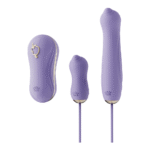 Vibratore con funzione di suzione e accessori Zalo Unicorn - immagine 4