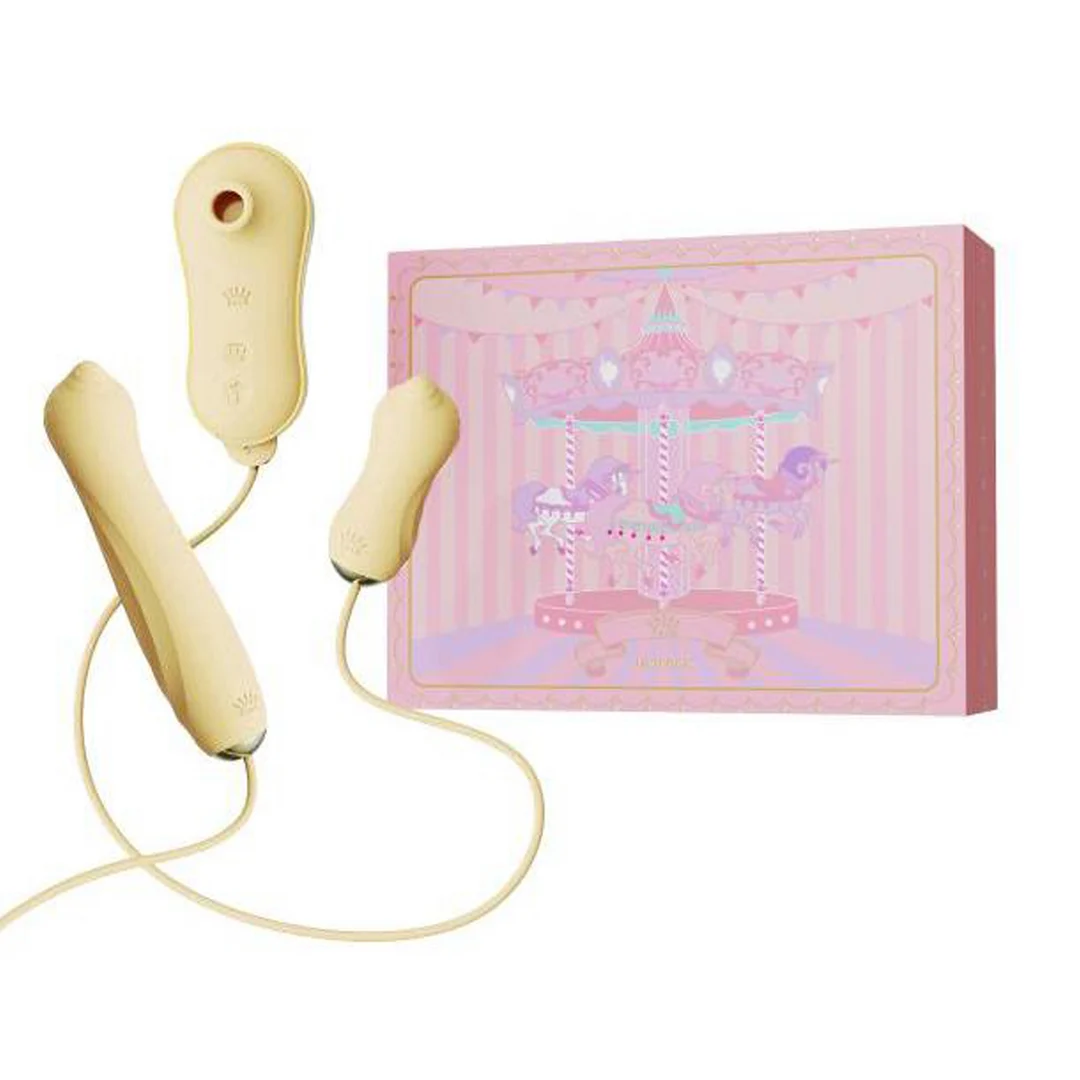 Vibratore con funzione di suzione e accessori Zalo Unicorn - immagine 5