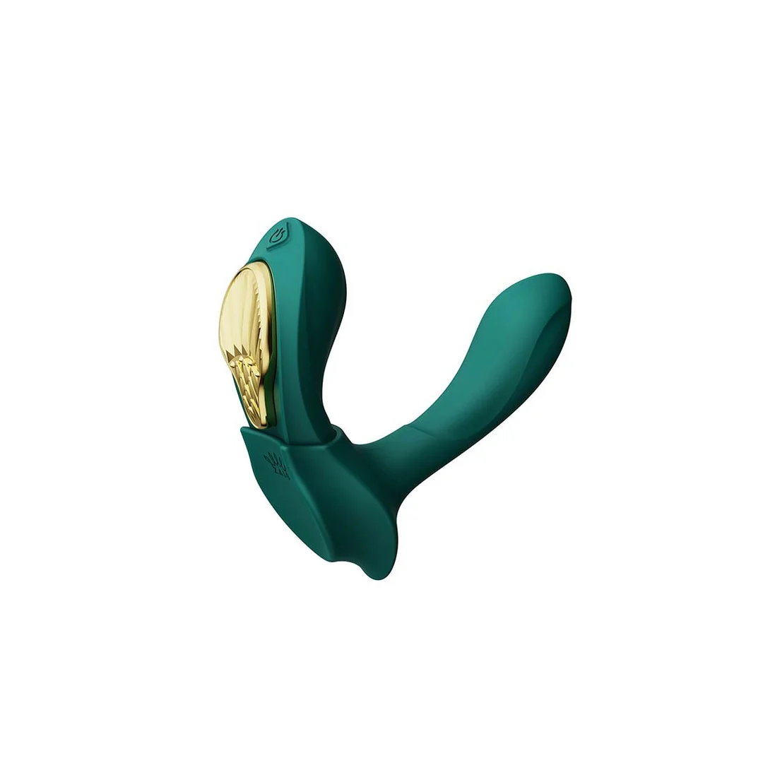 Vibratore per il punto G con 8 modalità di vibrazione – Zalo verde turchese - immagine 2