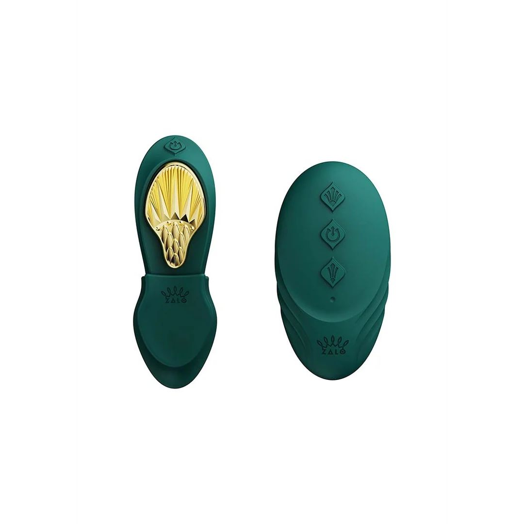 Vibratore per il punto G con 8 modalità di vibrazione – Zalo verde turchese - immagine 3