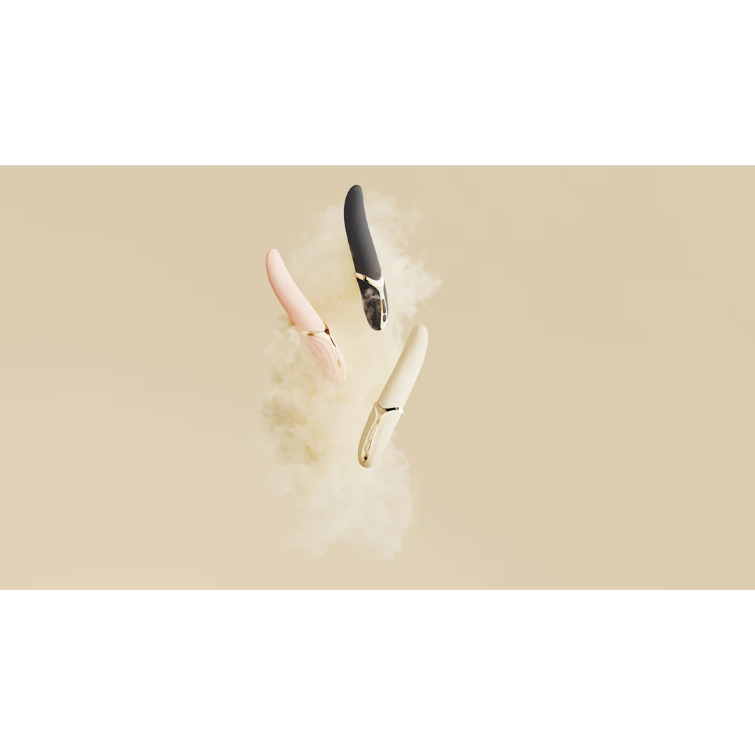 Vibratore per il clitoride con funzione riscaldante Zalo bianco avorio - immagine 5