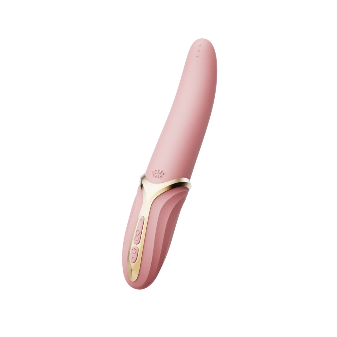 Vibratore per il clitoride con funzione riscaldante Zalo bianco avorio - immagine 15
