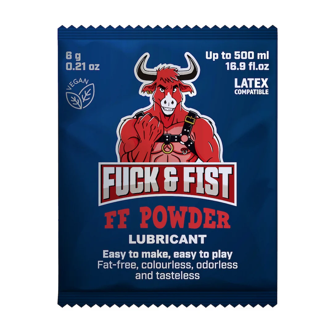 Lubrificante per fisting – Bustina di polvere che prepara 500 ml di lubrificante – senza profumo, insapore – 6 g – Fuck Fist - immagine 2