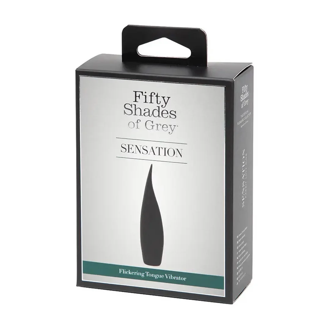 FS-82935-2 Mini vibratore con lingua guizzante, ricaricabile USB – Fifty Shades of Grey - immagine 1