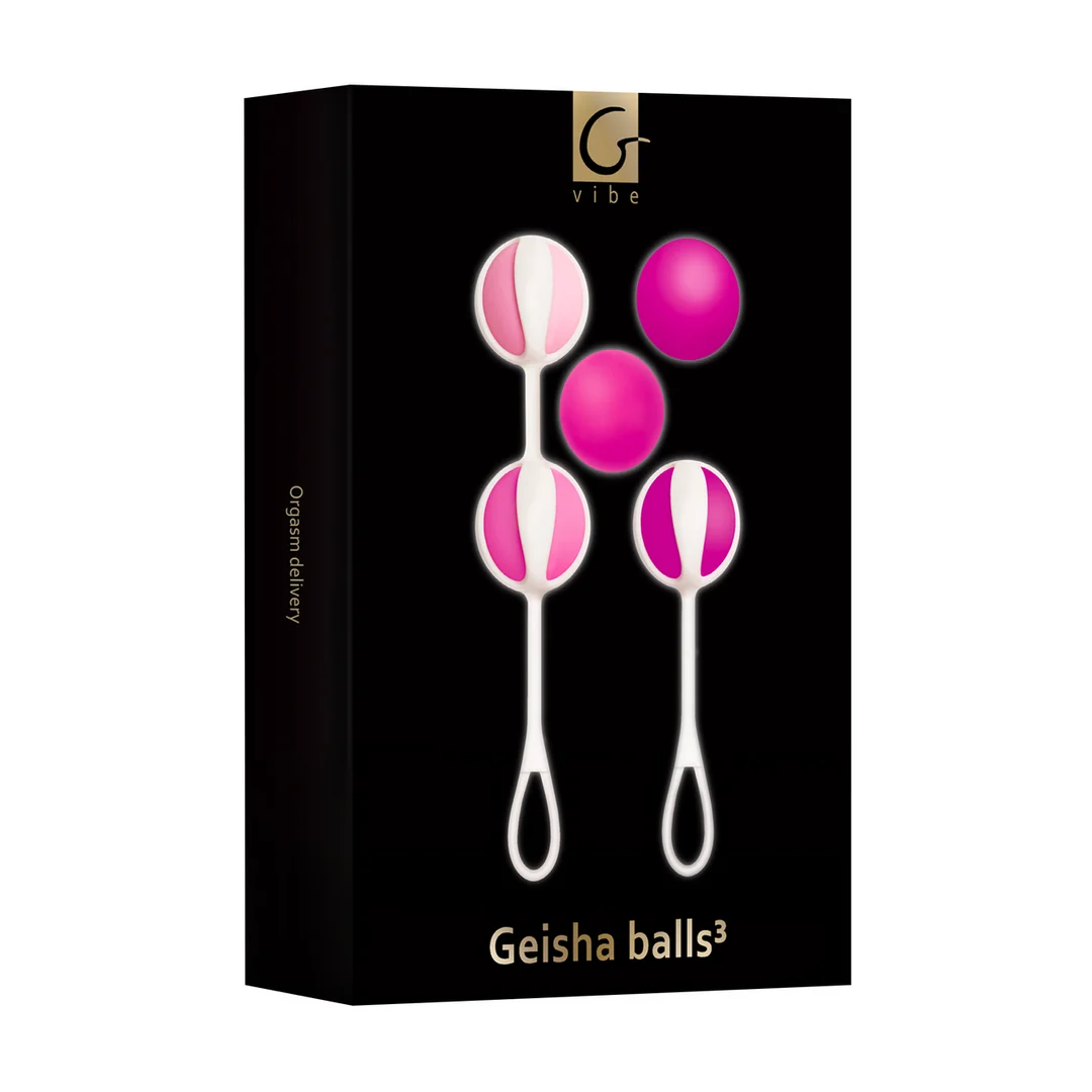 Palline di Kegel – Geisha Balls 3 – Rosa confetto - immagine 1