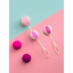 Palline di Kegel – Geisha Balls 3 – Rosa confetto - immagine 2