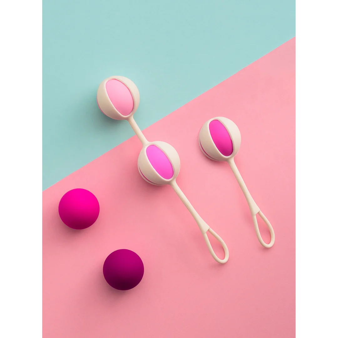 Palline di Kegel – Geisha Balls 3 – Rosa confetto - immagine 2