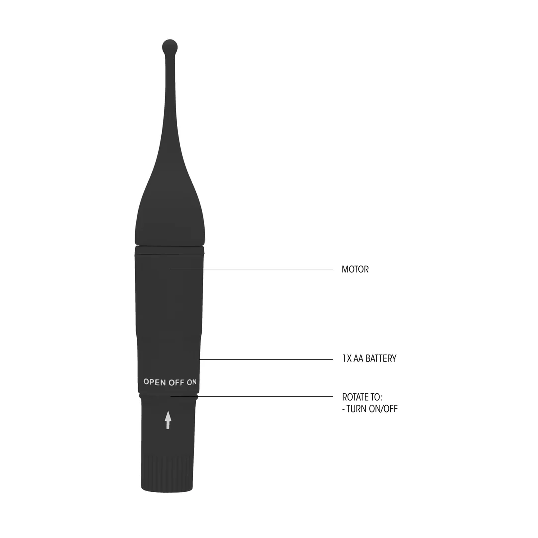Stimolatore clitorideo GC by Shots nero - immagine 4